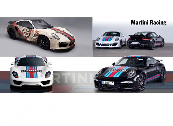 Decal Porsche Martini-Racing