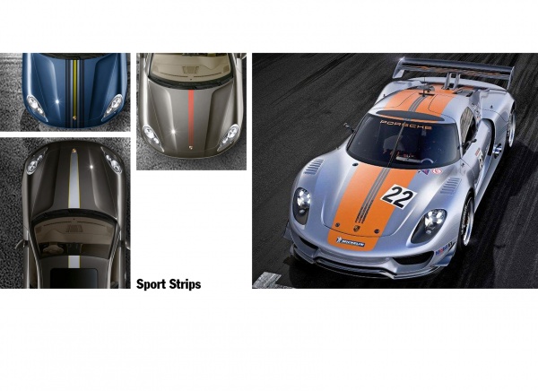 Decal Porsche Sport-Strip