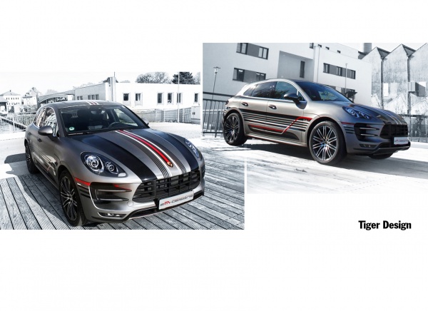 Decal Porsche Tiger-Design